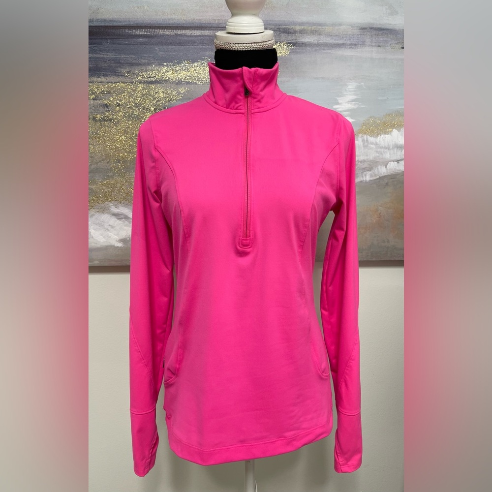 Victoria Secret VSX Sport, pink exercise top, long sleeve,Size S/P - Picture 2 of 8